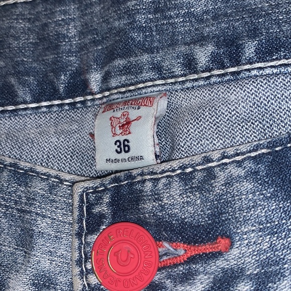 True Religion jeans - Nwot Ricky Slim Straight leg - Size 36 - - Picture 5 of 5